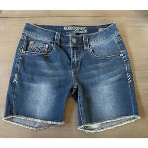 Rose Royce Jean Shorts Size 26 Denim Cut Off